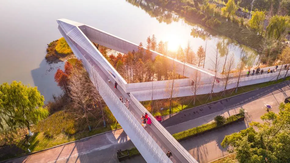 Un bosque flotante: Fish Tail Park