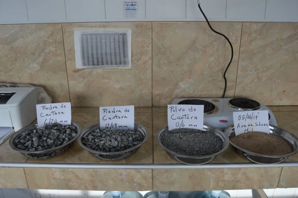 Hormigón en el laboratorio