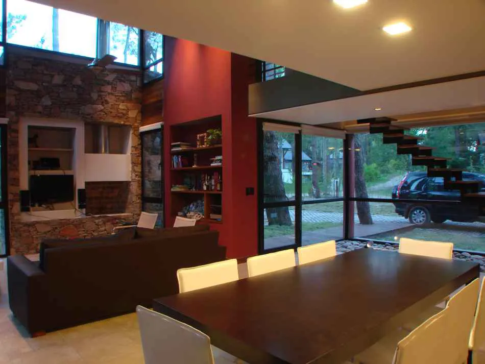 Cabaña contemporánea