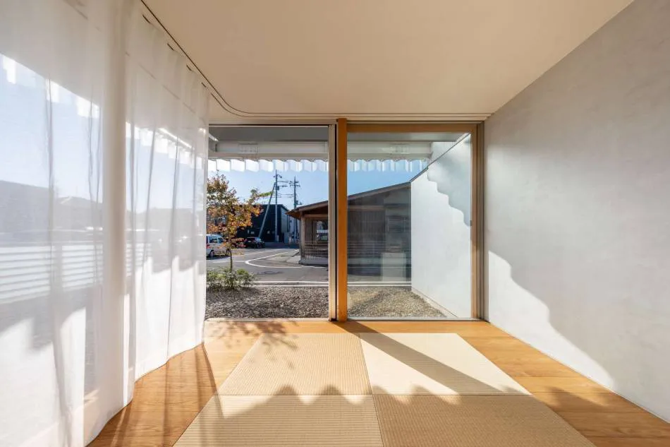 Una casa tráslucida