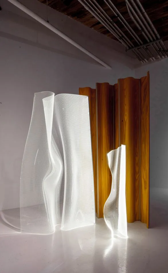 Una lámpara fantasma