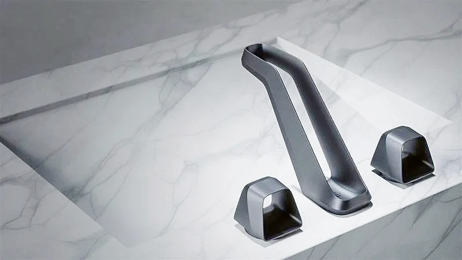 Una grifería moderna