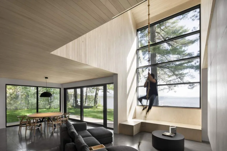 Cabaña junto al lago