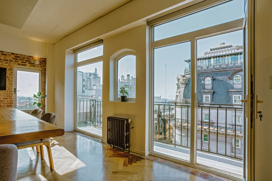 Una oficina de estilo