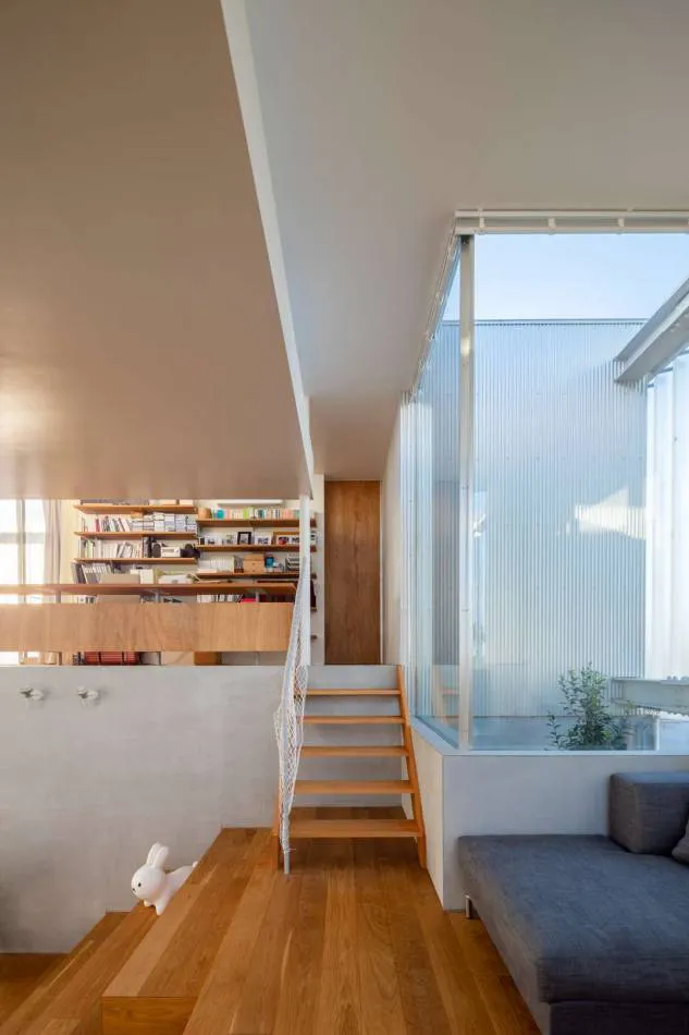 Una casa tráslucida