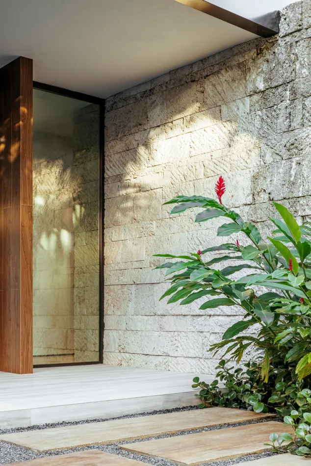 Una residencia sostenible frente al mar