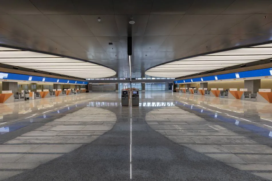 La nueva Terminal de Partidas de Ezeiza