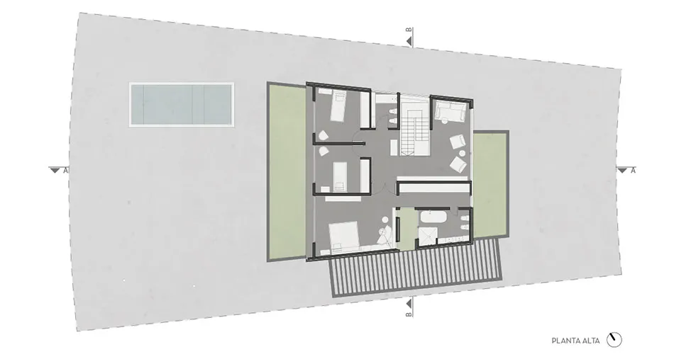 Simpleza en armonía con el paisaje