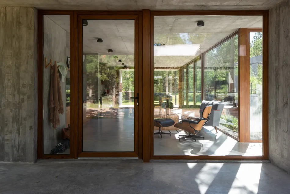 El patio y la luz