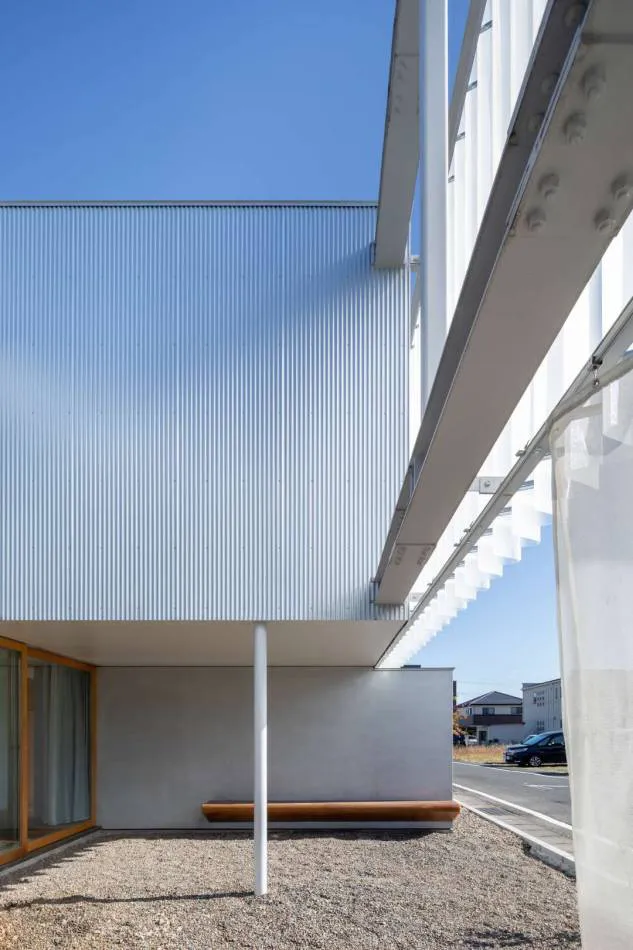 Una casa tráslucida