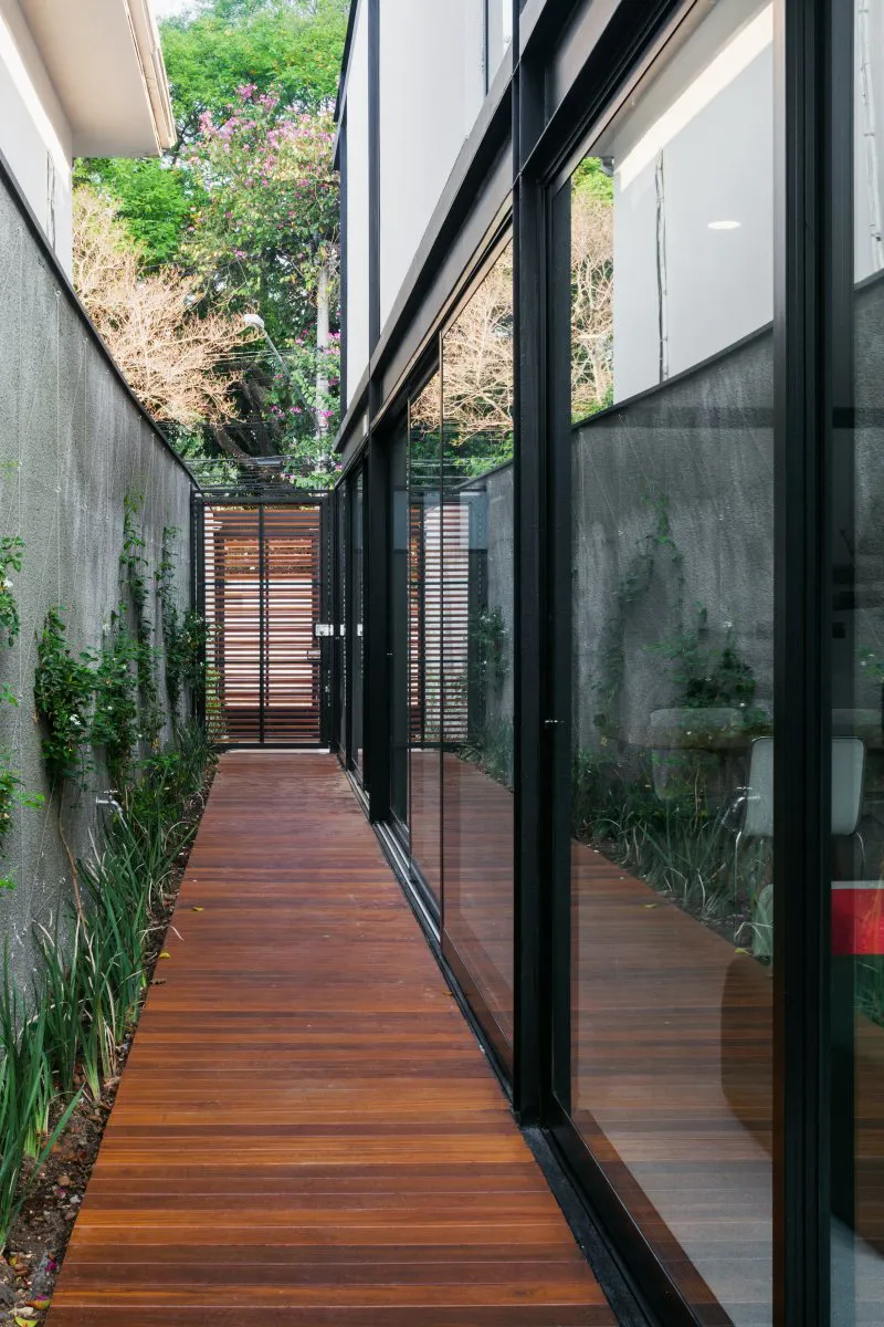 Centralidad del jardín