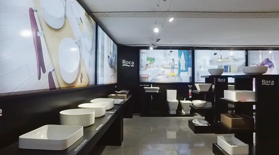 Nuevo Showroom de Roca en Cerámicos La Plata