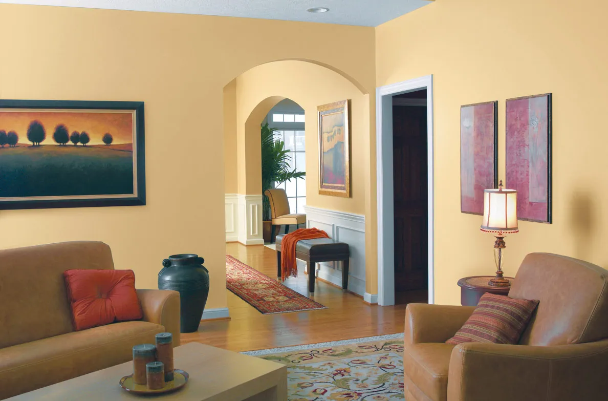 Paredes suaves y llenas de color