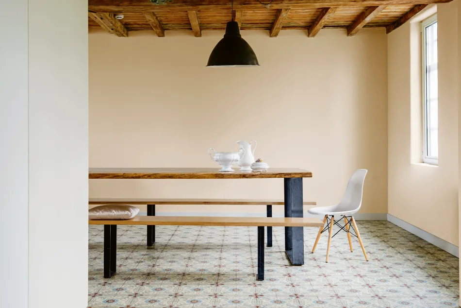 Madera de piso a techo