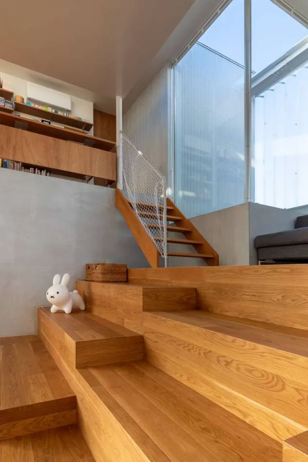 Una casa tráslucida