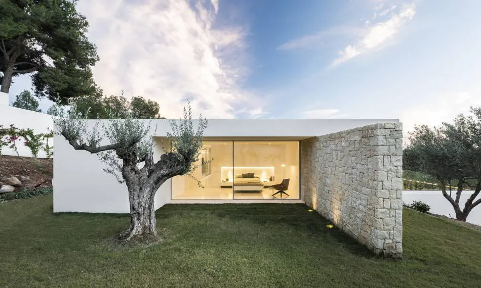 Casa sobre los olivos