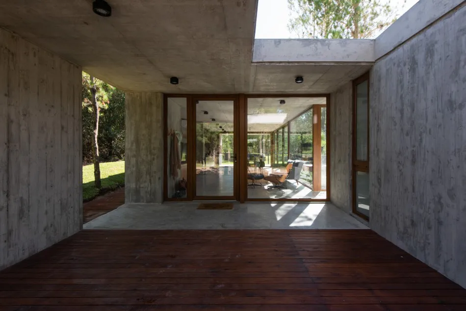 El patio y la luz