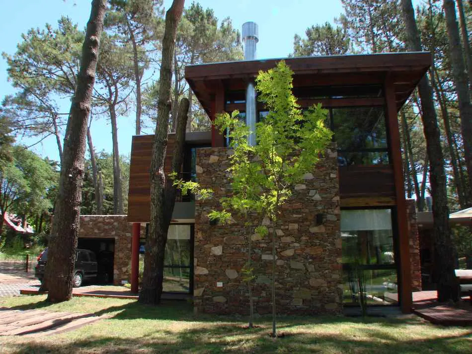 Cabaña contemporánea
