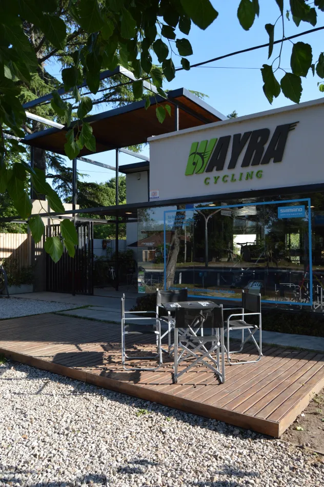 La estación para bicis