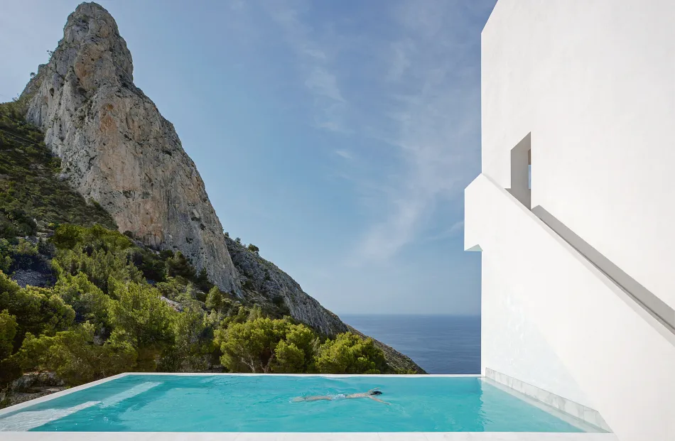 La casa del acantilado