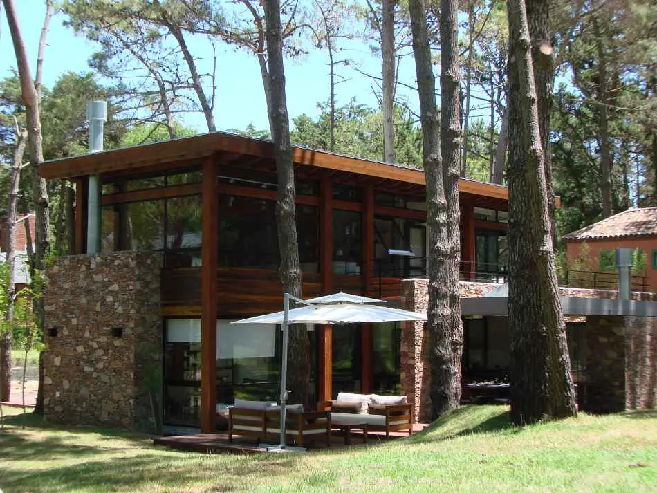 Cabaña contemporánea