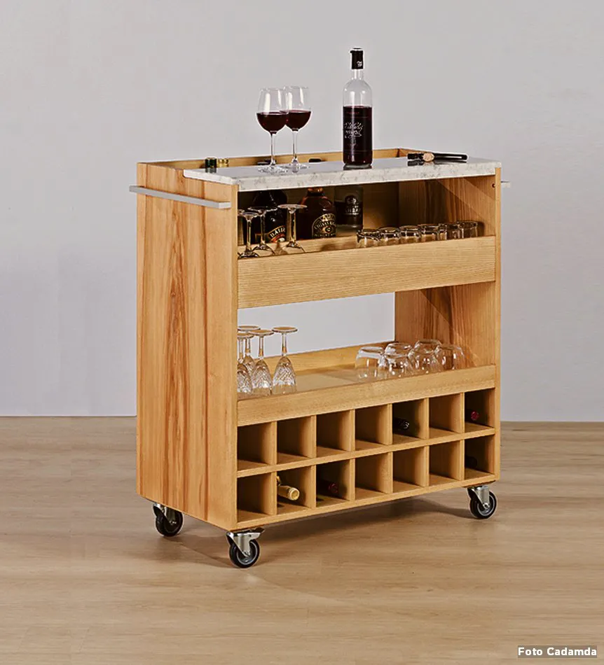 Bares y barras de madera