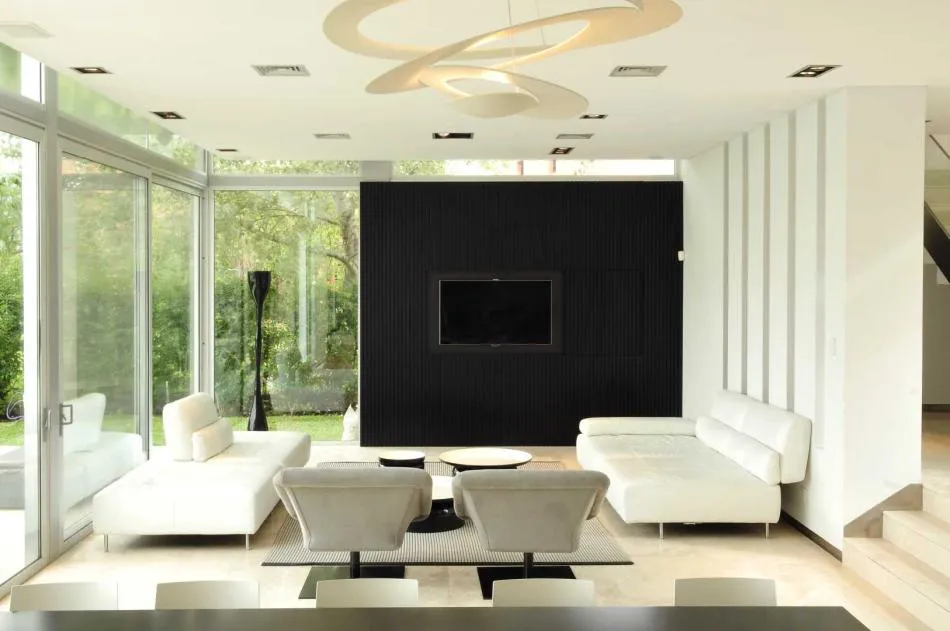 Una casa transparente