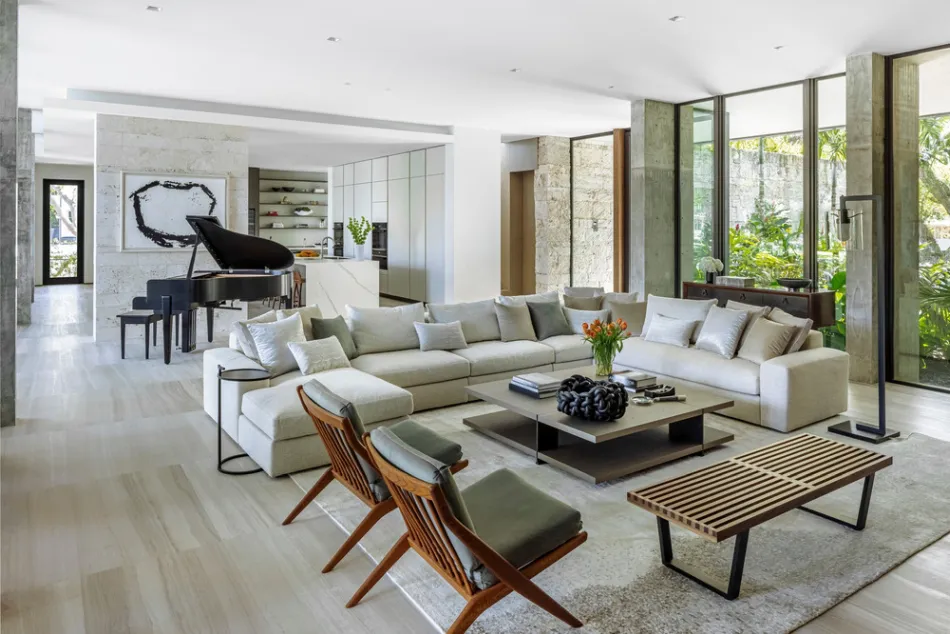 Una residencia sostenible frente al mar