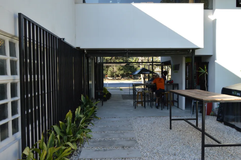 La estación para bicis